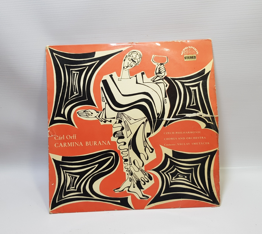 ÇEK FLARMONİK ORKESTRASI CARMINA BURANA SENFONİSİ LONG PLAY PLAK