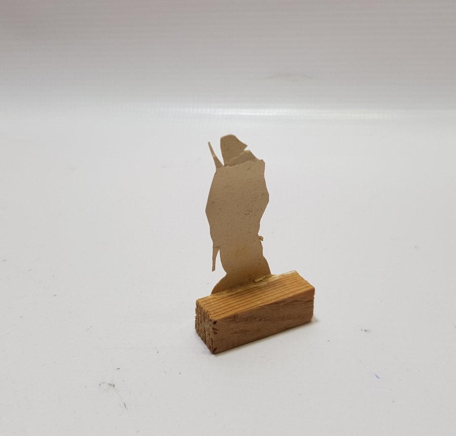 1. DÜNYA SAVAŞI DÖNEMİ ÇOK NADİR KAĞIT TÜRK ASKERİ FİGÜR