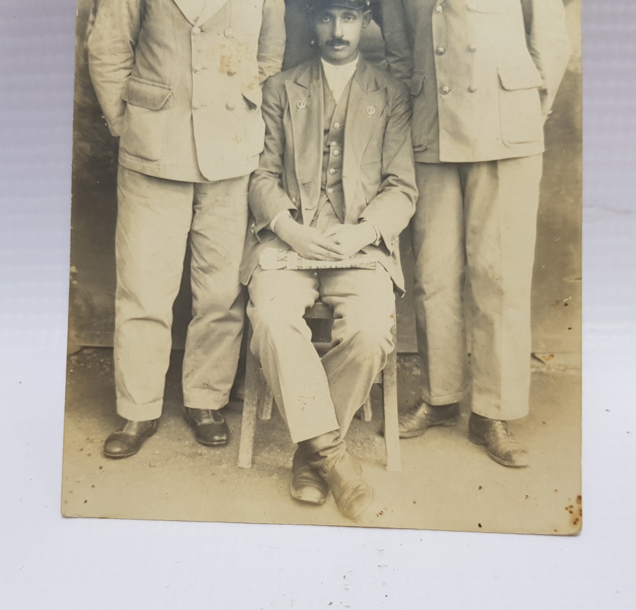 DEMİRYOLU TARİHİ - 1936 TARİHLİ TREN VE MAKİNİSTLER KONULU İKİ ADET ORİJİNAL FOTOĞRAF