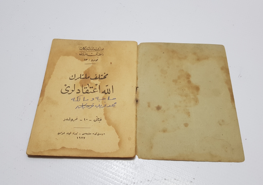 OSMANLICA KİTAP - MUHTELİF MİLLETLERİN ALLAH İTİKADLARI