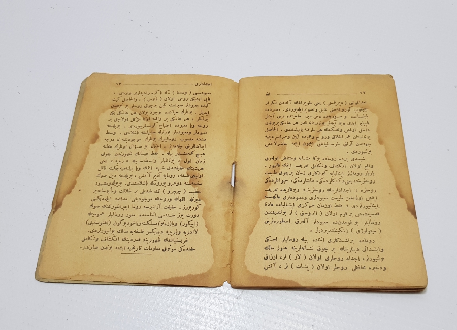 OSMANLICA KİTAP - MUHTELİF MİLLETLERİN ALLAH İTİKADLARI