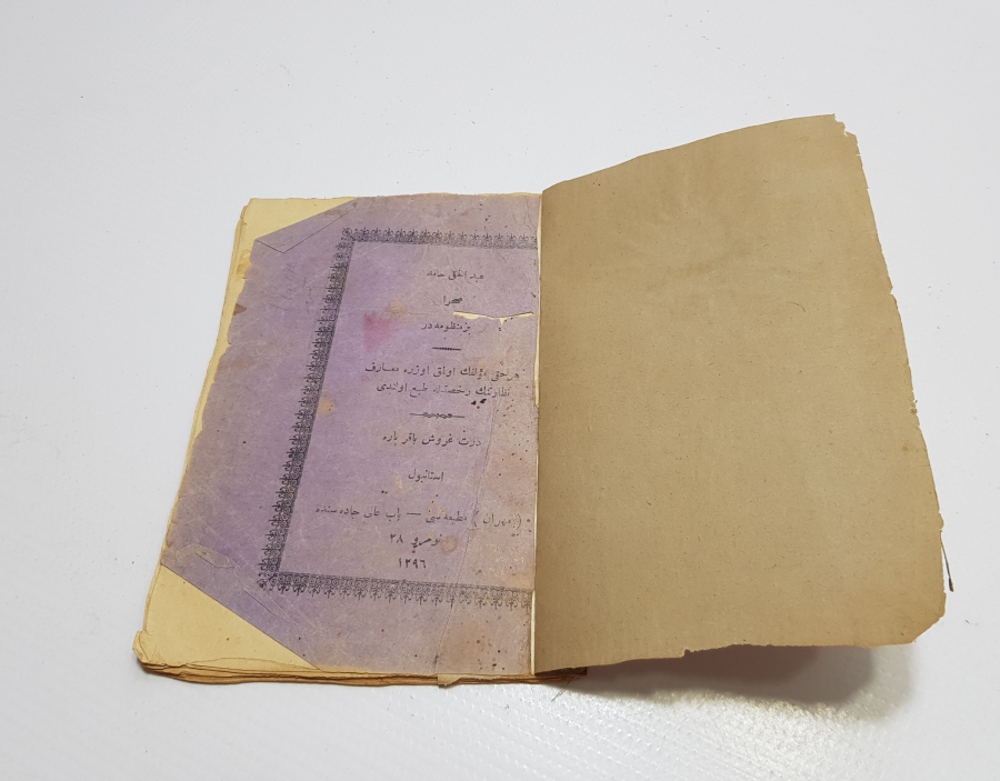 OSMANLICA KİTAP - ABDULHAK HAMİT TARHAN - SAHRA