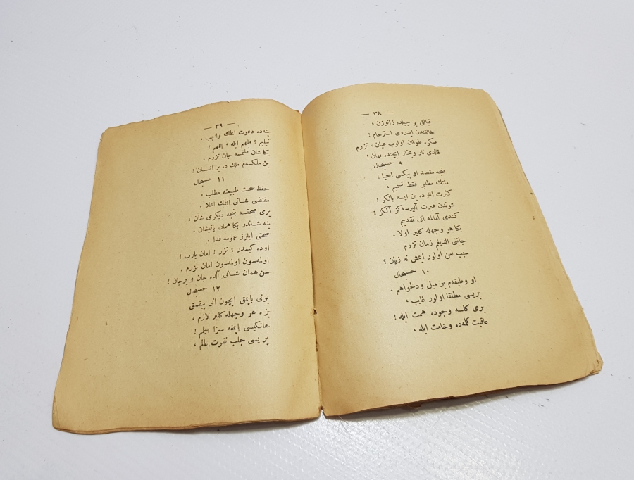 OSMANLICA KİTAP - ABDULHAK HAMİT TARHAN - SAHRA