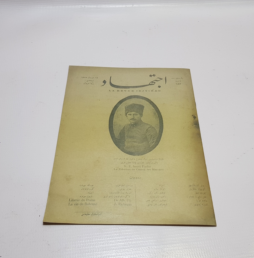 İSMET PAŞA GÖRSELLİ İÇTİHAD DERGİSİ