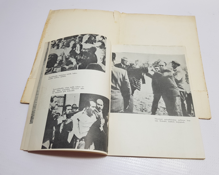 1960 DARBESİ TÜM EKLERİYLE BİRLİKTE ÇOK NADİR YASSIADA BROŞÜRÜ