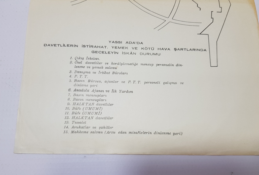 1960 DARBESİ TÜM EKLERİYLE BİRLİKTE ÇOK NADİR YASSIADA BROŞÜRÜ