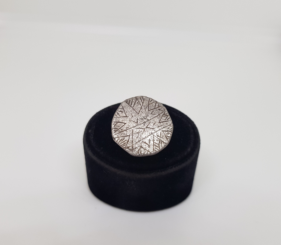 OSMANLI DÖNEMİ YILDIZ FORMLU GÜMÜŞ YÜZÜK