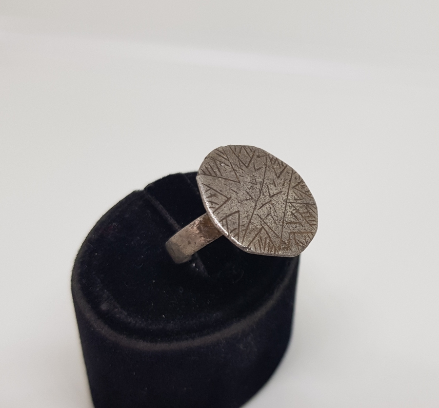 OSMANLI DÖNEMİ YILDIZ FORMLU GÜMÜŞ YÜZÜK