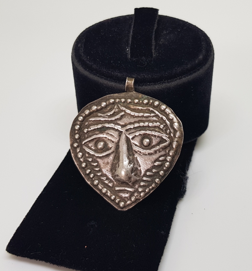 OSMANLI DÖNEMİ TEKKE İŞİ GÜMÜŞ KOLYE UCU