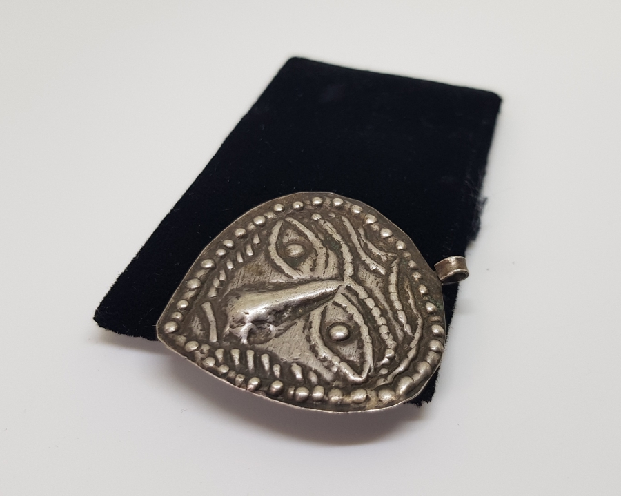 OSMANLI DÖNEMİ TEKKE İŞİ GÜMÜŞ KOLYE UCU