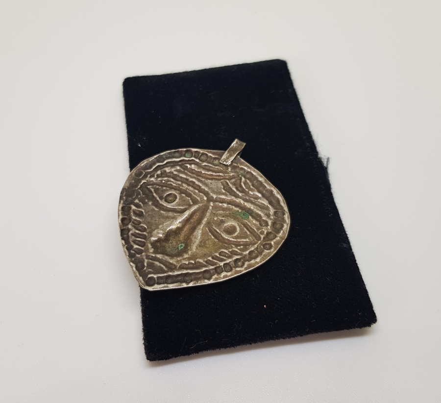 OSMANLI DÖNEMİ TEKKE İŞİ GÜMÜŞ KOLYE UCU