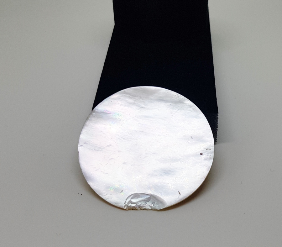 OSMANLI DEVLET ARMALI SEDEF PLAKA