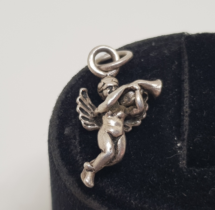 GÜMÜŞ MELEK KOLYE UCU