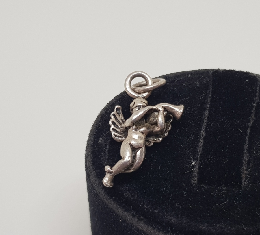 GÜMÜŞ MELEK KOLYE UCU