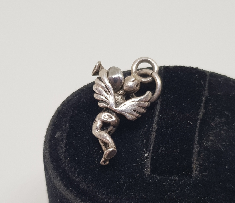 GÜMÜŞ MELEK KOLYE UCU