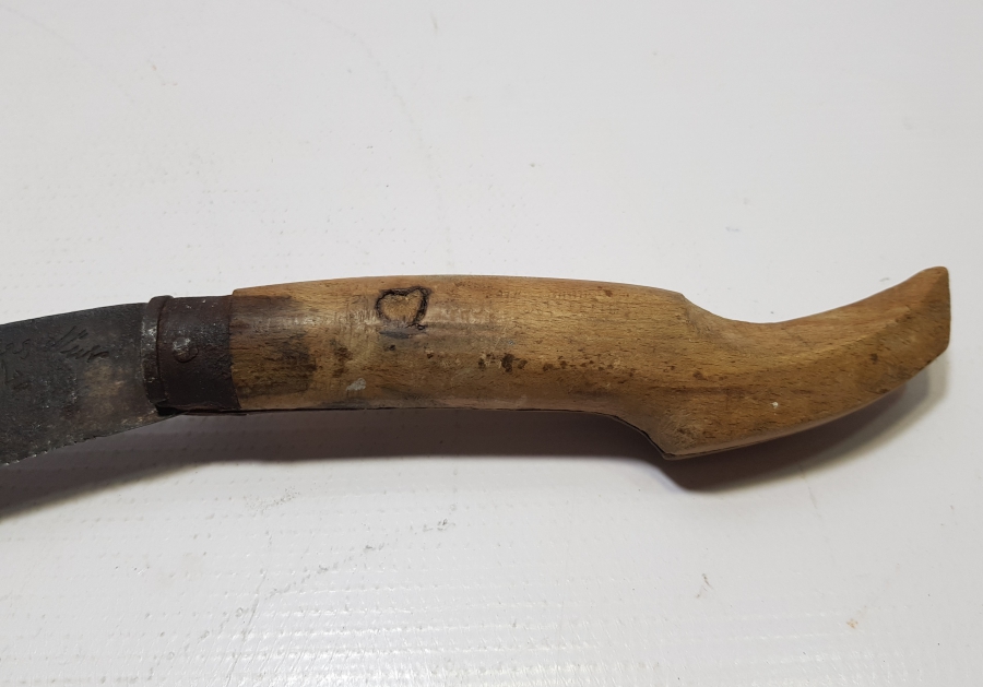 OSMANLICA YAZILI BURSA İŞİ BAĞ BIÇAĞI