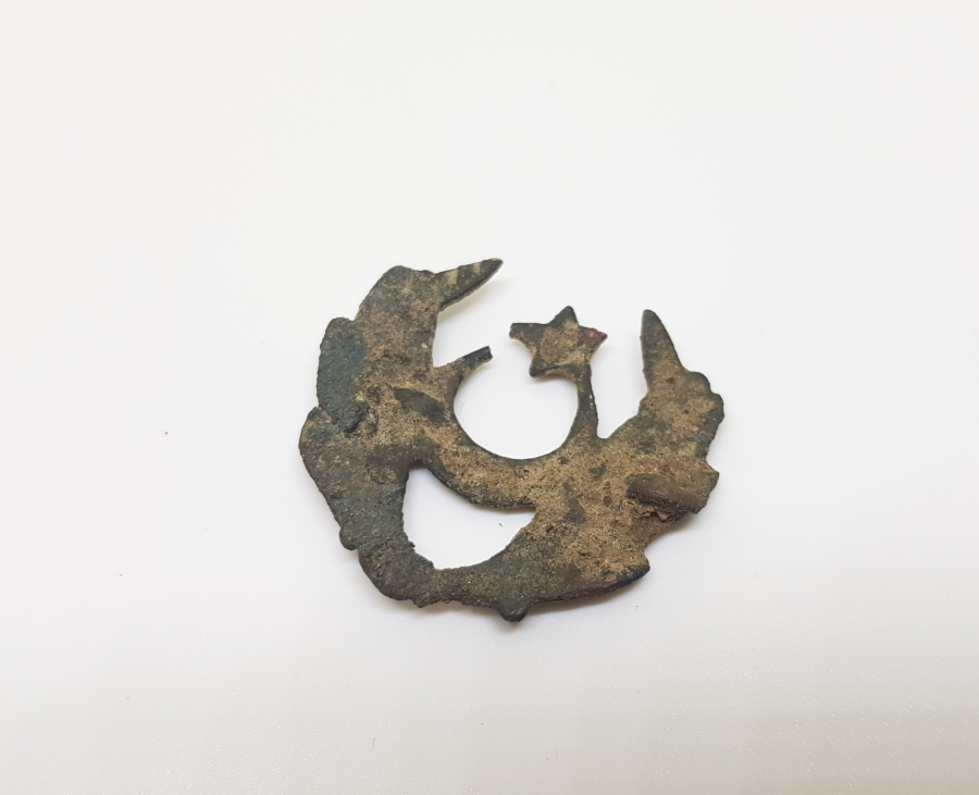 1. DÜNYA SAVAŞI SUBAY ŞAPKA KOKARTI