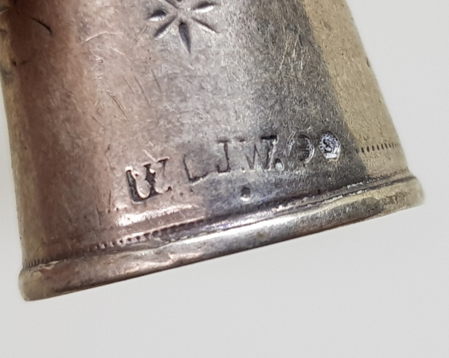 OSMANLI DÖNEMİ OPAL TAŞLI GÜMÜŞ TERZİ YÜKSÜĞÜ