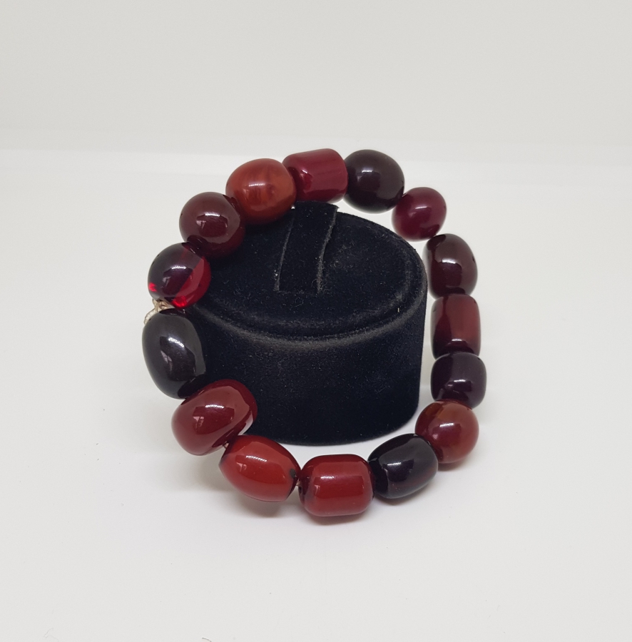 ANTİKA KEHRİBAR VE KATALİN DİZAYNLI BİLEKLİK