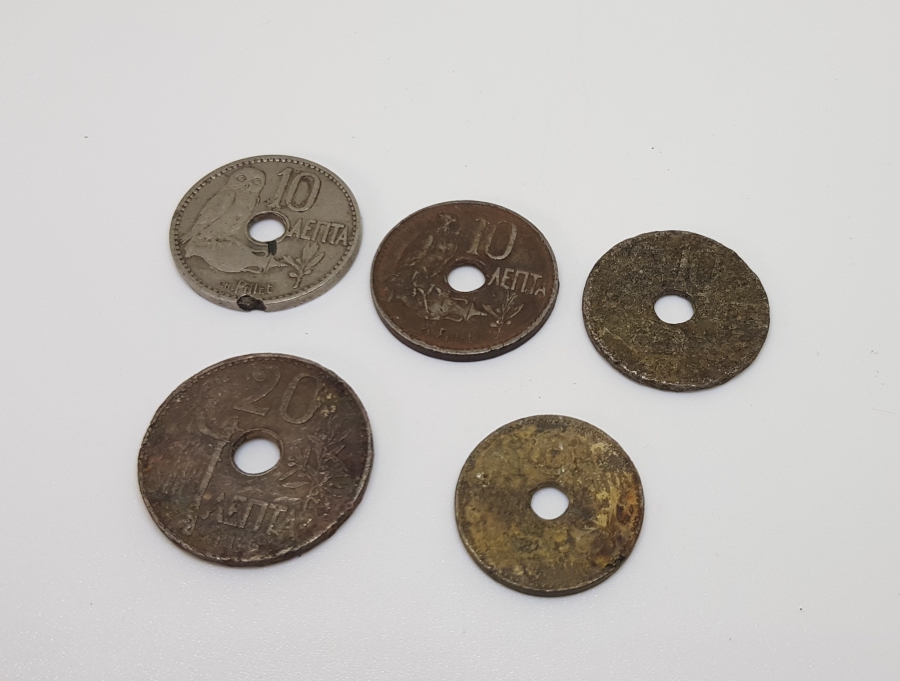 1912 TARİHLİ YUNAN PARALARI LOTU