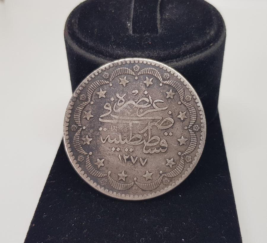 SULTAN ABDÜLAZİZ DÖNEMİ GÜMÜŞ 20 KURUŞ MECİDİYE