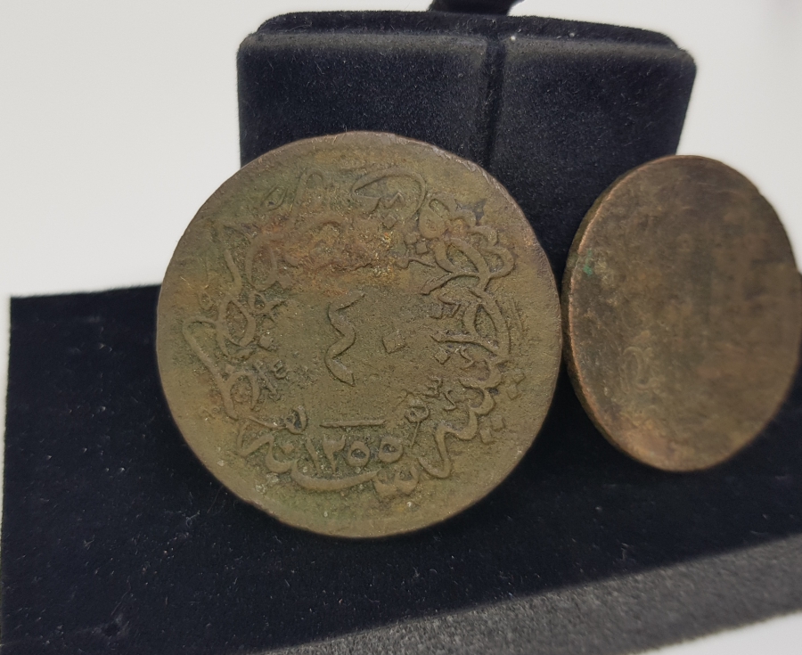OSMANLI DÖNEMİ BAKIR 20 PARA VE 40 PARA