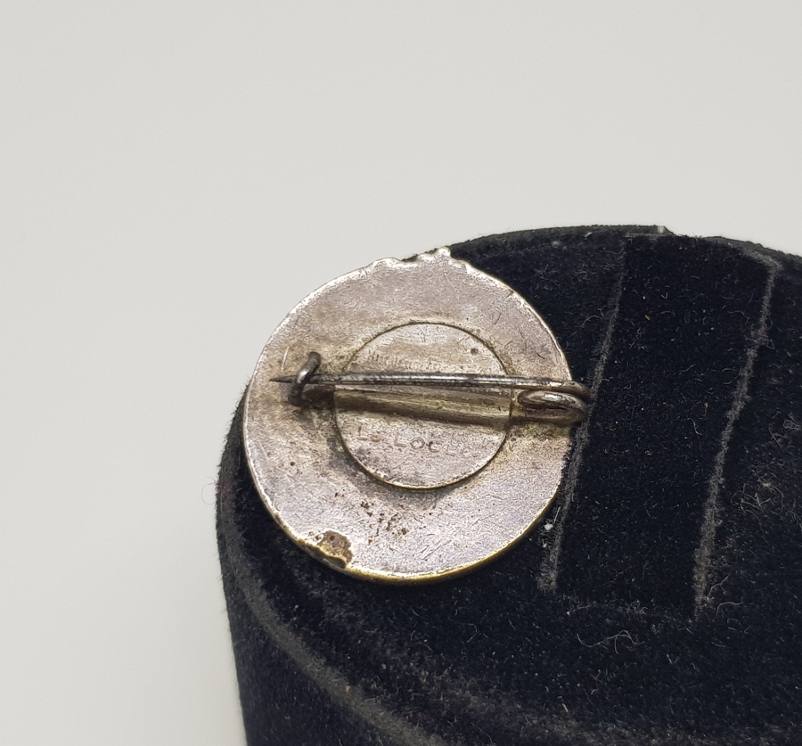 OSMANLICA TÜRKİYE İDMAN CEMİYETLERİ İTTİFAKLARI ROZETİ