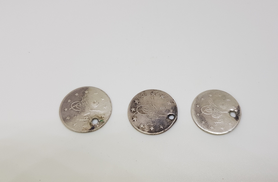 SULTAN ABDÜLHAMİD HAN DÖNEMİ GÜMÜŞ 2 KURUŞLAR