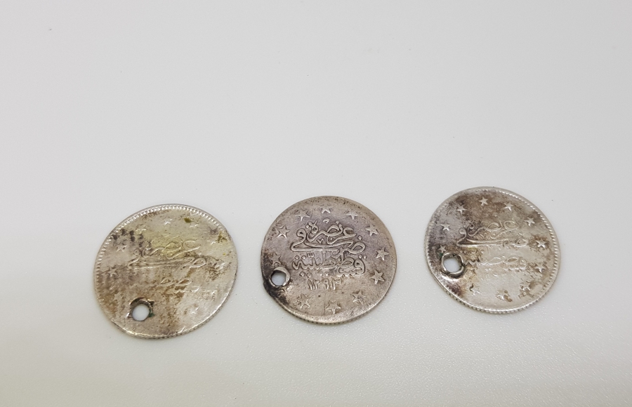 SULTAN ABDÜLHAMİD HAN DÖNEMİ GÜMÜŞ 2 KURUŞLAR