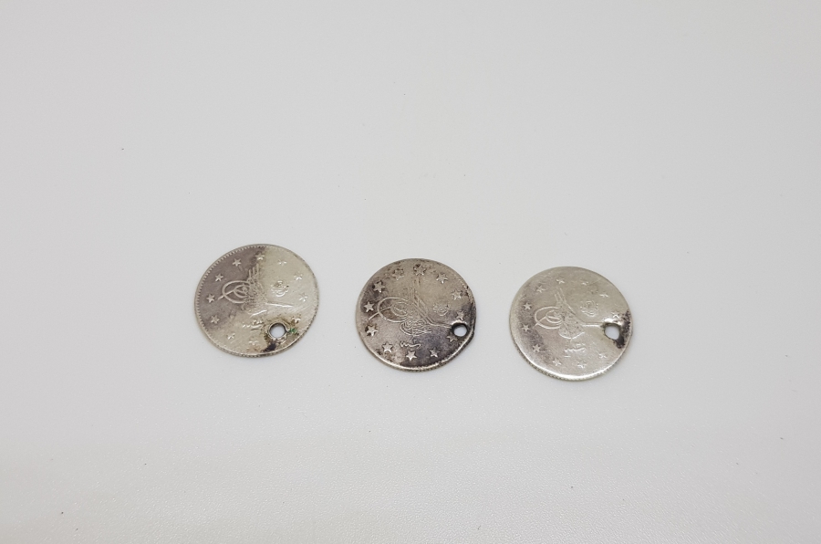 SULTAN ABDÜLHAMİD HAN DÖNEMİ GÜMÜŞ 2 KURUŞLAR