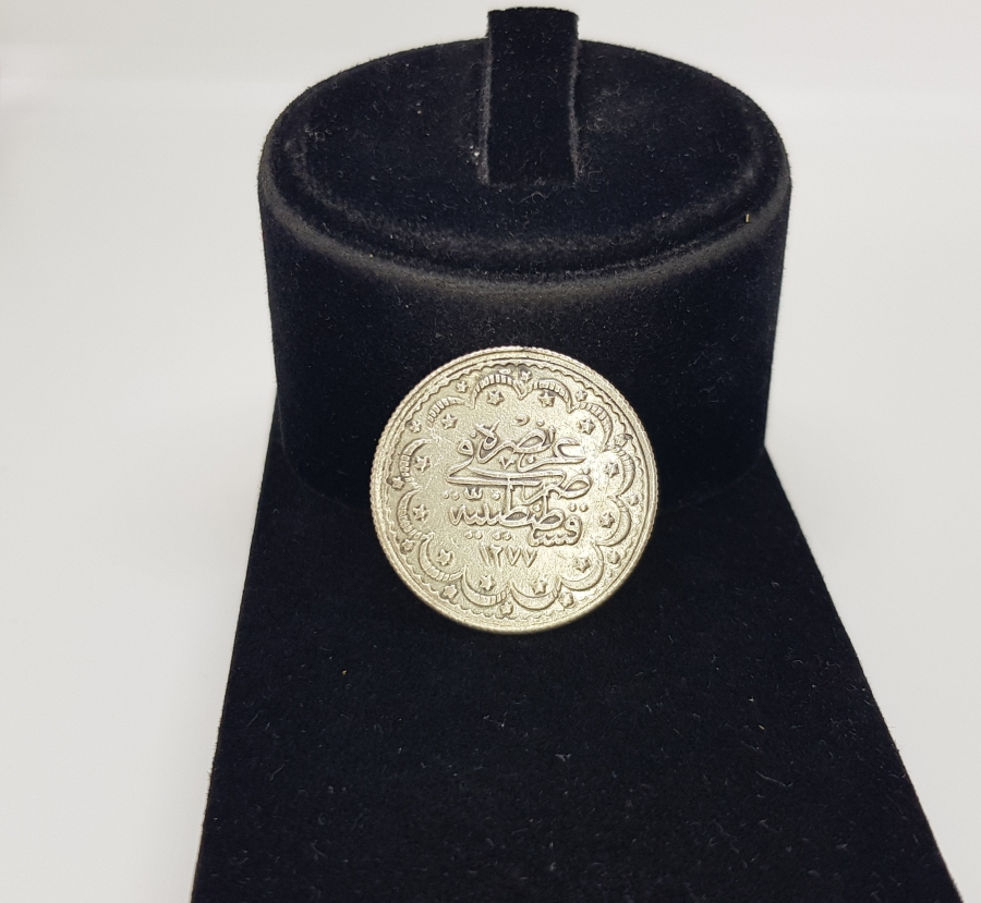 SULTAN ABDÜLAZİZ DÖNEMİ GÜMÜŞ 5 KURUŞ MECİDİYE - RR - ÇOK NADİR