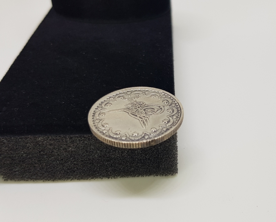 SULTAN ABDÜLAZİZ DÖNEMİ GÜMÜŞ 5 KURUŞ MECİDİYE - RR - ÇOK NADİR