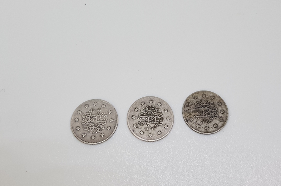 SULTAN ABDÜLHAMİD HAN DÖNEMİ GÜMÜŞ 1 KURUŞLAR