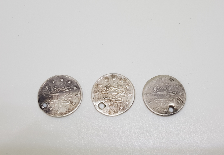 SULTAN ABDÜLHAMİD HAN DÖNEMİ GÜMÜŞ 2 KURUŞLAR