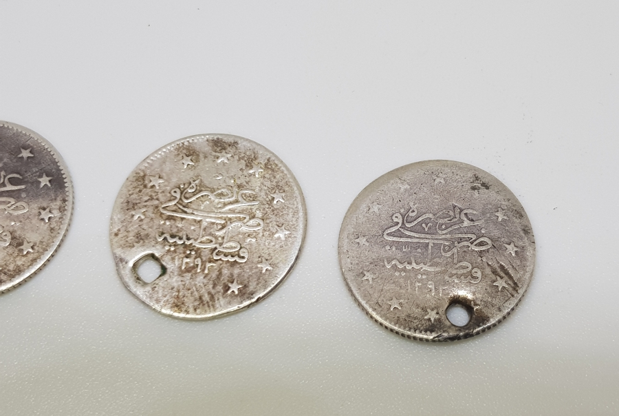 SULTAN ABDÜLHAMİD HAN DÖNEMİ GÜMÜŞ 2 KURUŞLAR