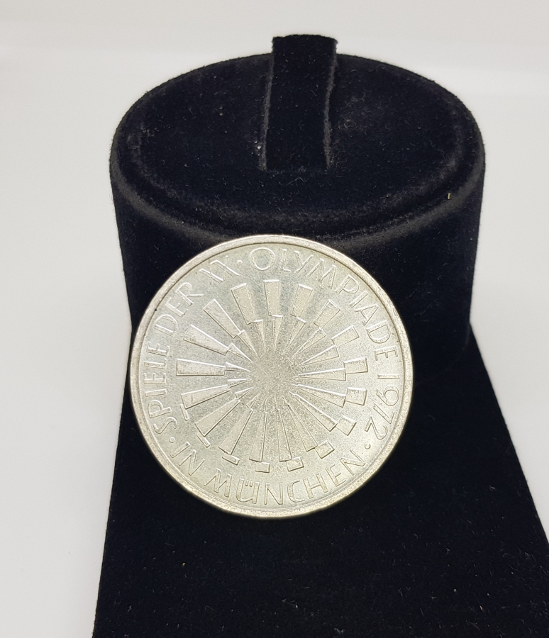 1972 BERLİN OLİMPİYATLARI HATIRA GÜMÜŞ 10 MARK