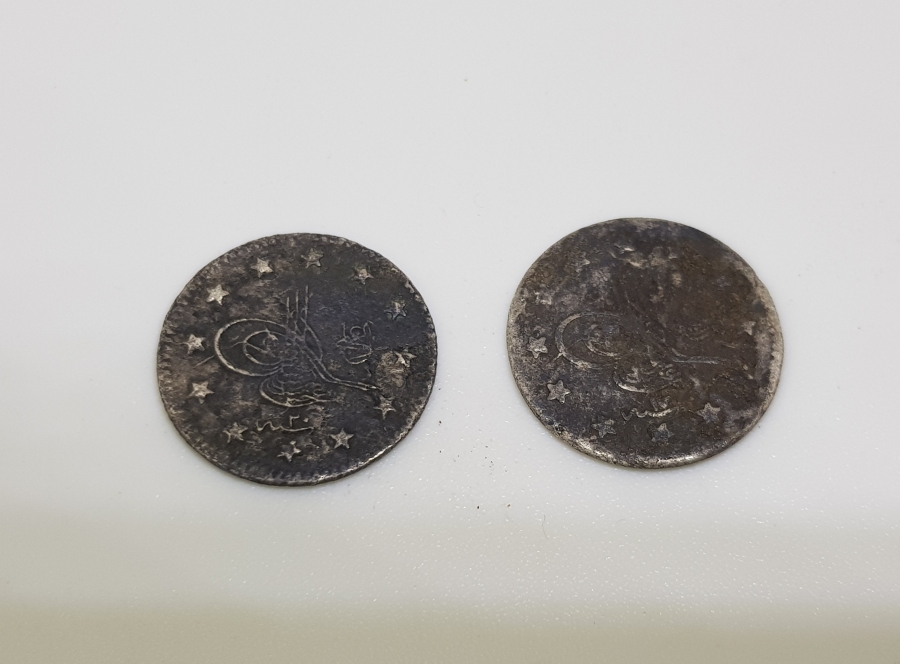 SULTAN ABDÜLHAMİD HAN DÖNEMİ GÜMÜŞ 1 KURUŞLAR