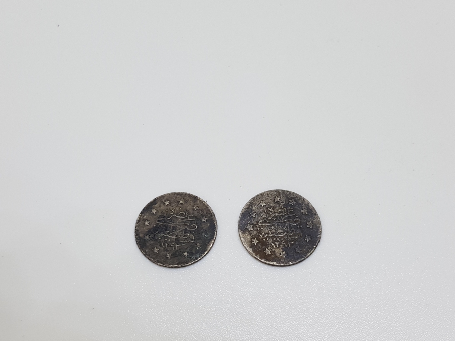 SULTAN ABDÜLHAMİD HAN DÖNEMİ GÜMÜŞ 1 KURUŞLAR