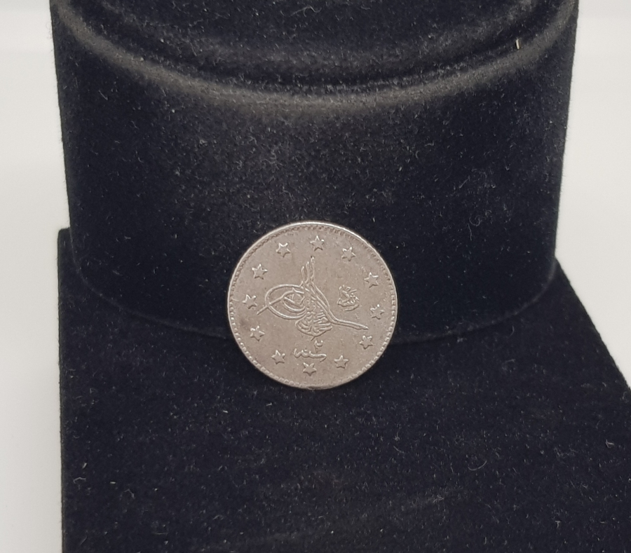 SULTAN MEHMED REŞAD HAN DÖNEMİ GÜMÜŞ 1 KURUŞ