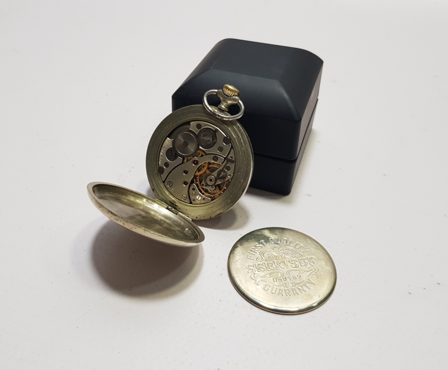 ANTİKA SERKİSOF DEMİR YOLU CEP SAATİ