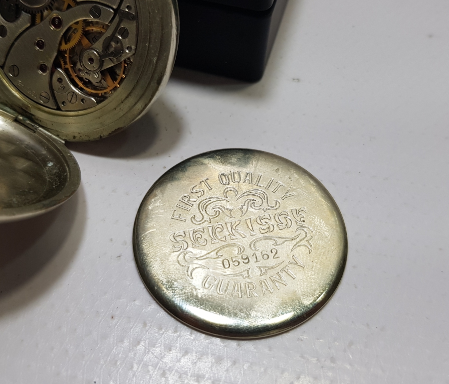 ANTİKA SERKİSOF DEMİR YOLU CEP SAATİ