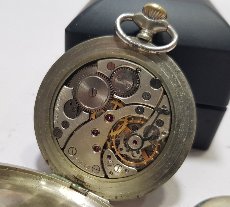 ANTİKA SERKİSOF DEMİR YOLU CEP SAATİ