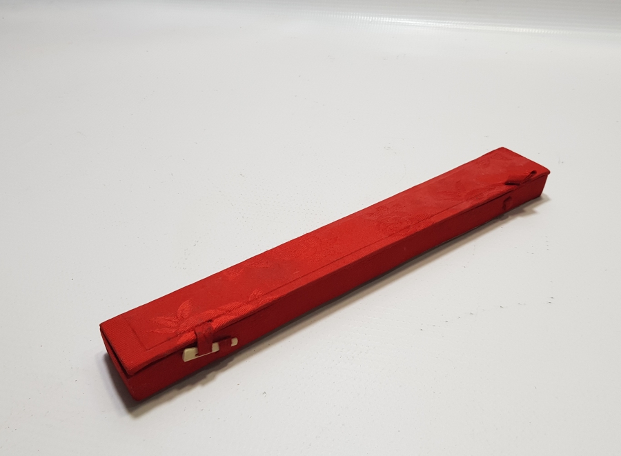 ANTİKA GÜMÜŞ KAPLAMA UZAKDOĞU YEMEK ÇUBUKLARI - CHOPSTİCKS