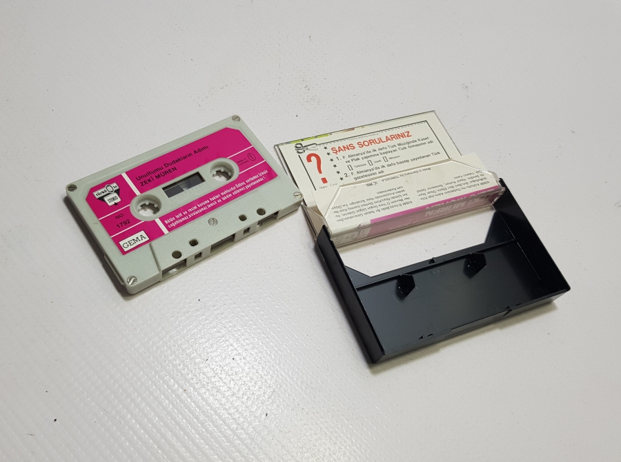 ALMAN BASKI ZEKİ MÜREN KASETİ - ÇOK NADİR