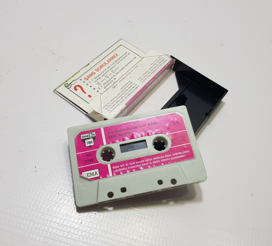 ALMAN BASKI ZEKİ MÜREN KASETİ - ÇOK NADİR
