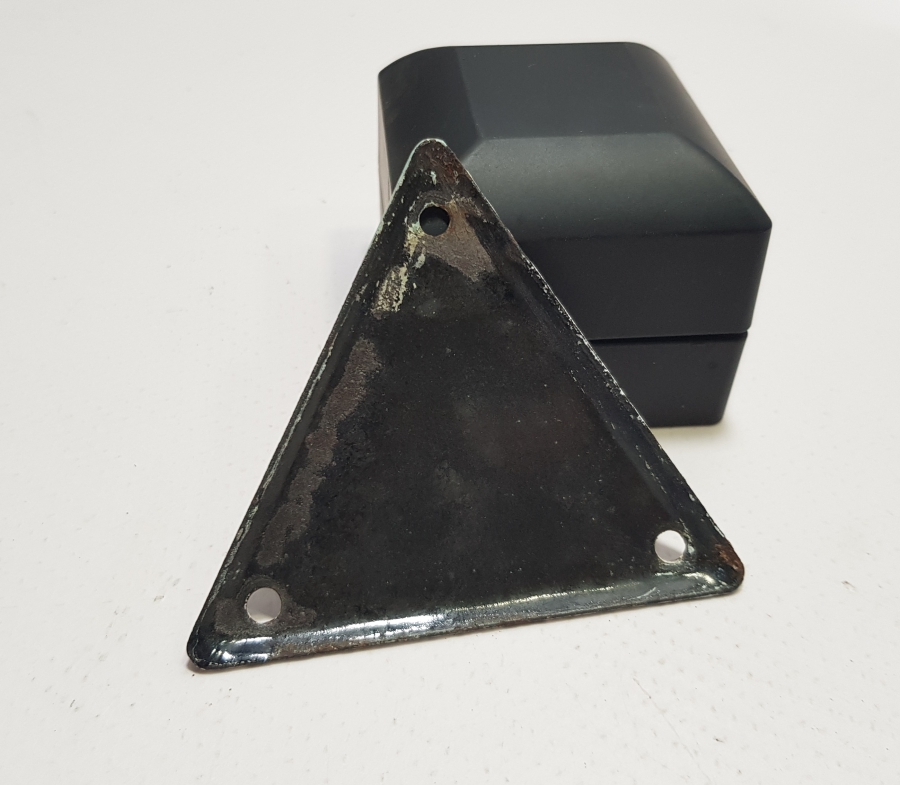 ANTİKA EMAYE SU TABELASI