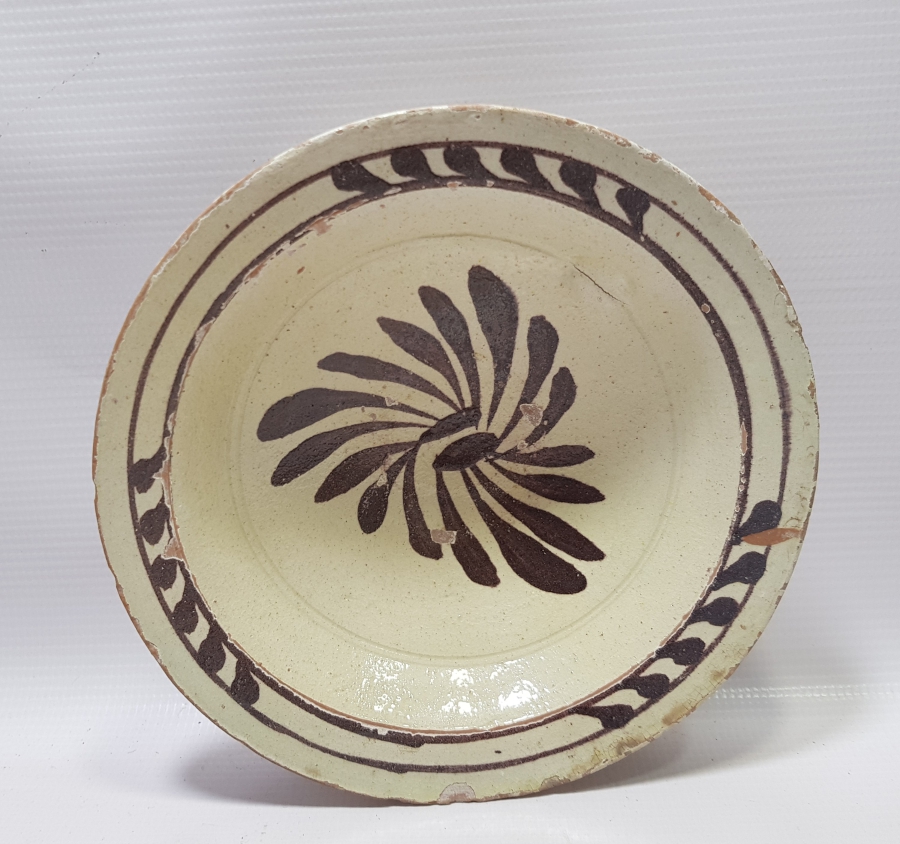 OSMANLI DÖNEMİ ÇOK NADİR SÜLÜKLÜ ÇANAKKALE TABAK