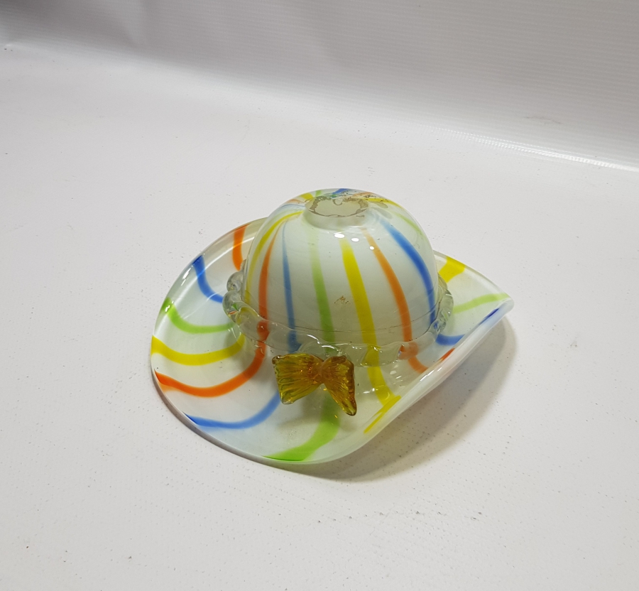 ŞAPKA FORMLU MURANO BİBLO