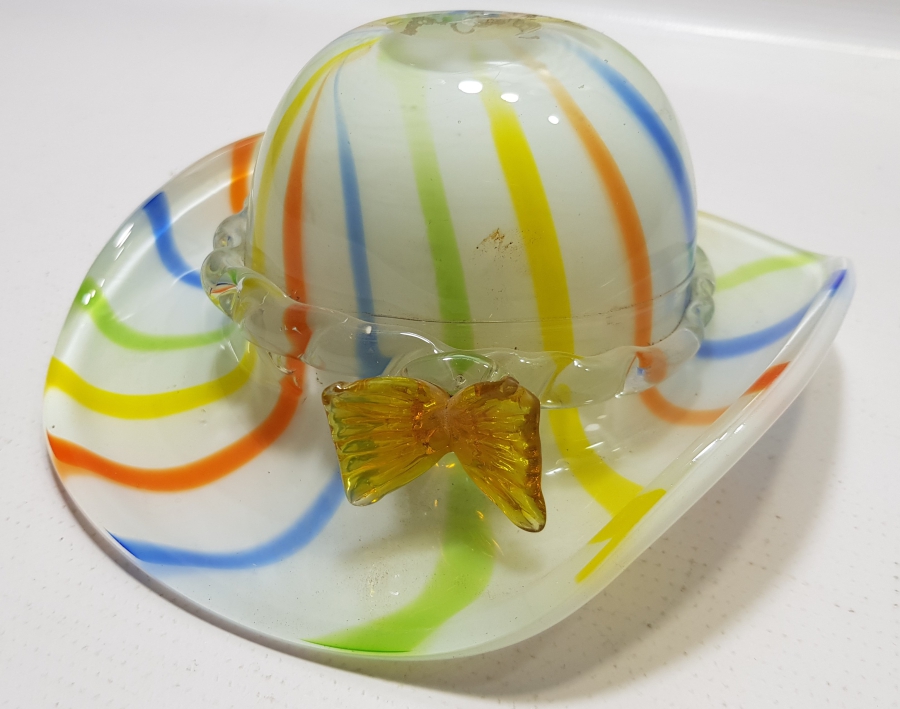 ŞAPKA FORMLU MURANO BİBLO