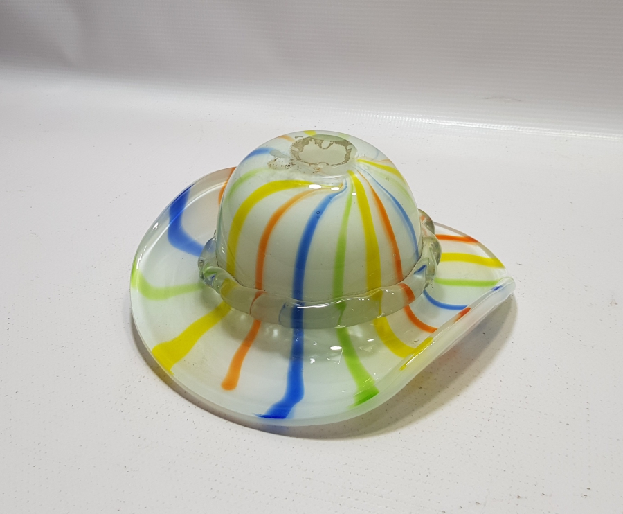 ŞAPKA FORMLU MURANO BİBLO